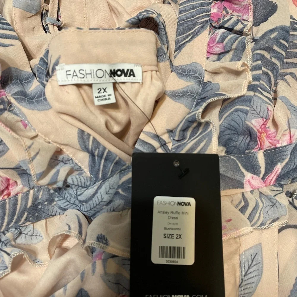 Fashion Nova Ruffle Mini Dress​​​ - Picture 8 of 9